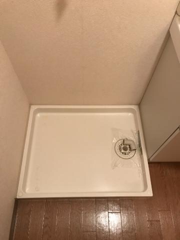 洗面設備　洗濯機置き場