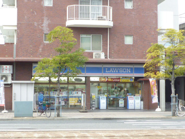 コンビニ　ローソン舟入町店（コンビニ）まで189m