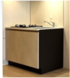 キッチン　※別部屋の参考写真です。