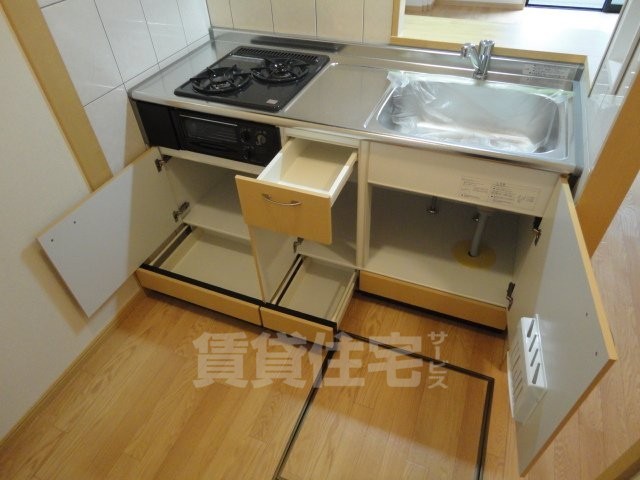 キッチン　キッチン（オープン時）