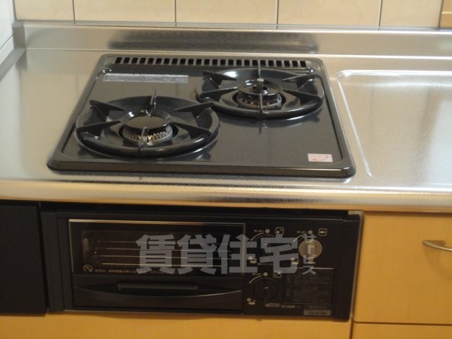 キッチン　２口ガスコンロ