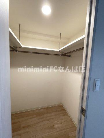 収納　大容量入るウォークインクローゼット！