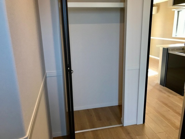 収納　大きなスペースがあり、収納には困りません