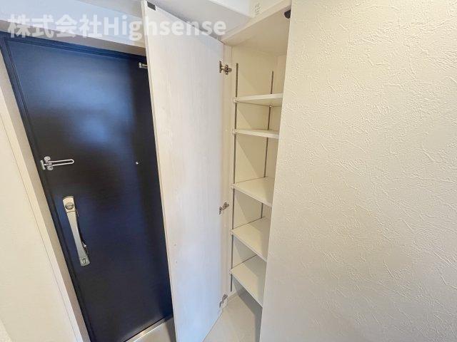 収納　ちょっとした収納スペースも充実しています