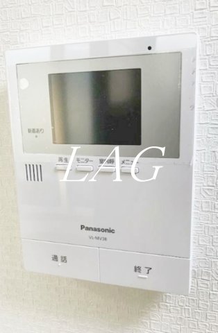 セキュリティ　モニター付きインターホンです。