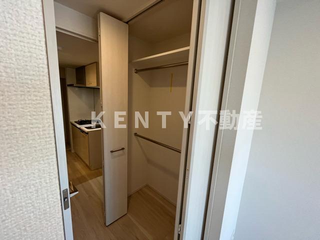 収納　大きなスペースがあり、収納には困りません