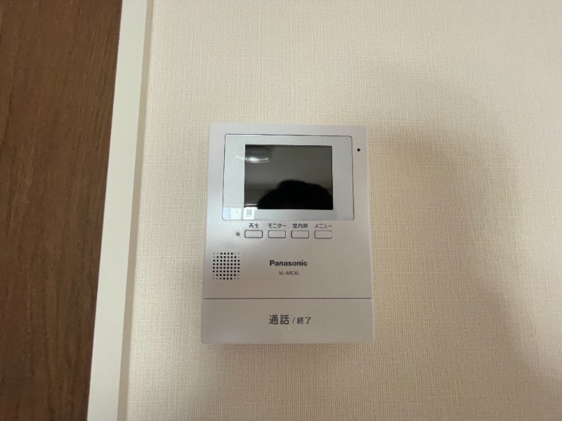 セキュリティ　洗濯機上