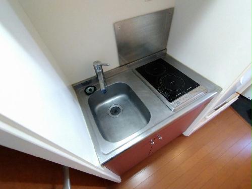 キッチン　シングルレバー設置