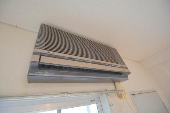 その他設備　エアコンが最初からついているのは、本当に助かりますね。