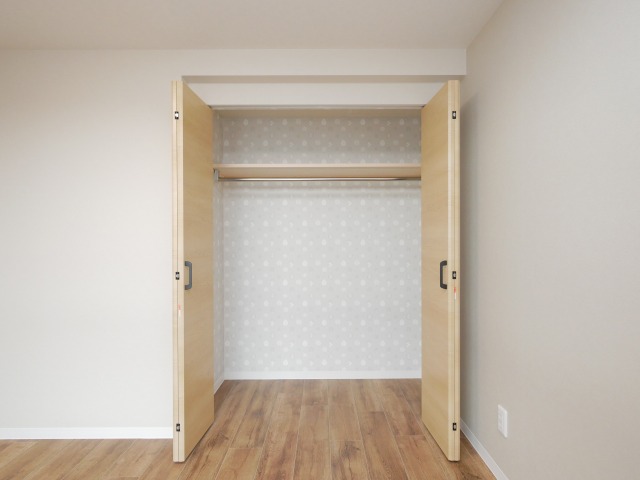 収納　収納量抜群のクローゼットです♪