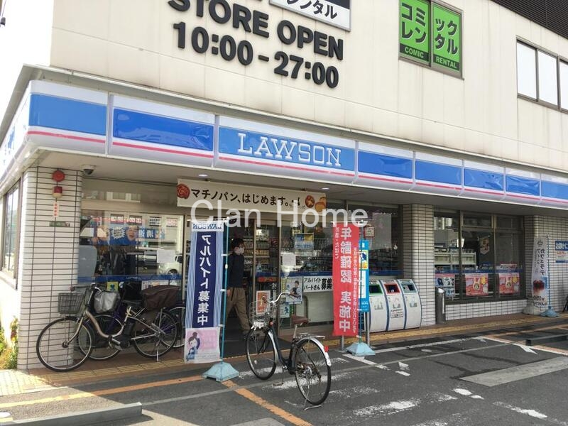 コンビニ　ローソン 巽北三丁目店（コンビニ）まで386m