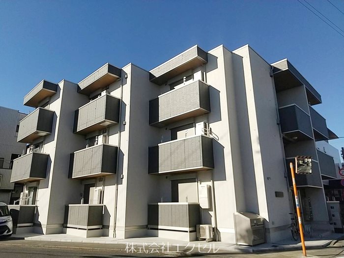 建物外観　閑静な住宅街です。