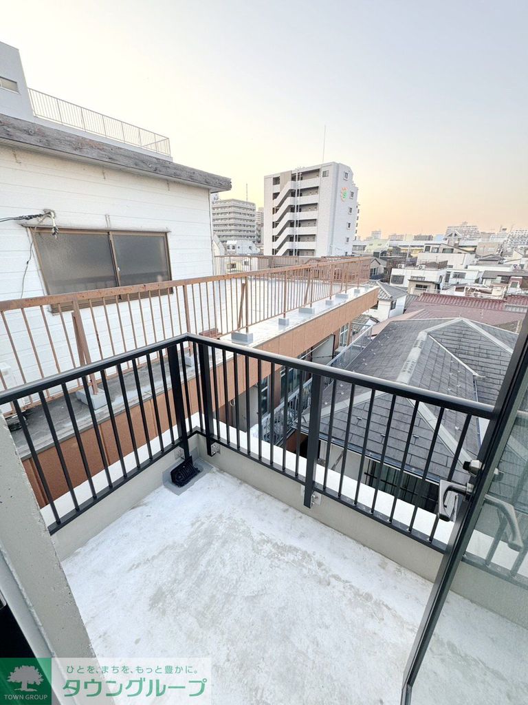 バルコニー　庭