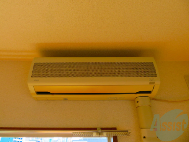 その他設備　エアコンが付いて、夏も快適に過ごせますね。