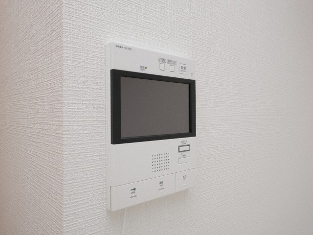 セキュリティ　モニター付きインターホンです