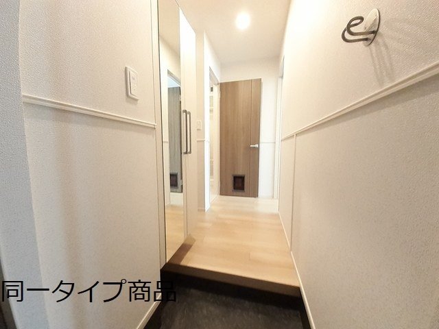 玄関　シンプルで使いやすい玄関です