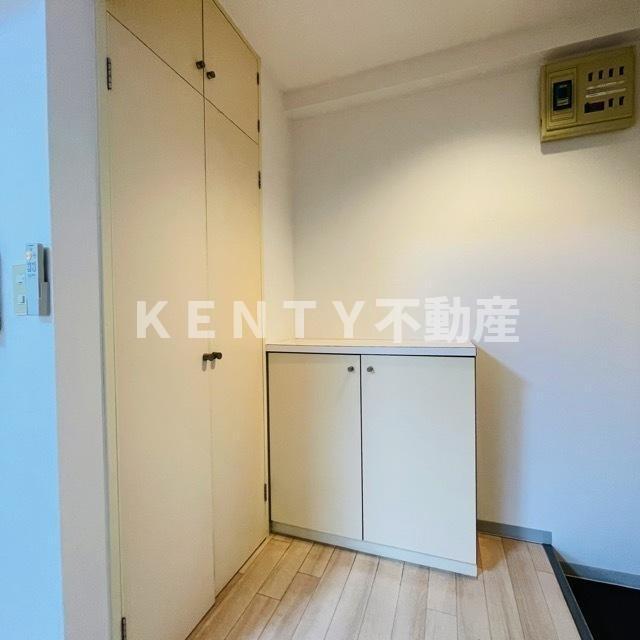 玄関　明るい玄関です