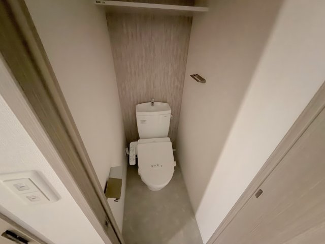 トイレ　綺麗なトイレにはウォシュレット標準装備です。