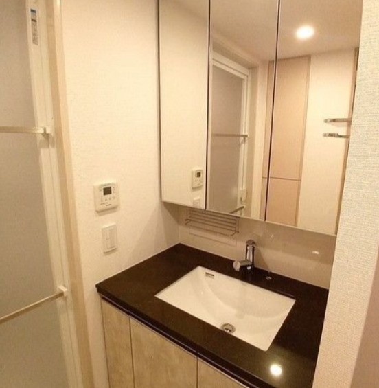 洗面設備　※別部屋の参考写真です。