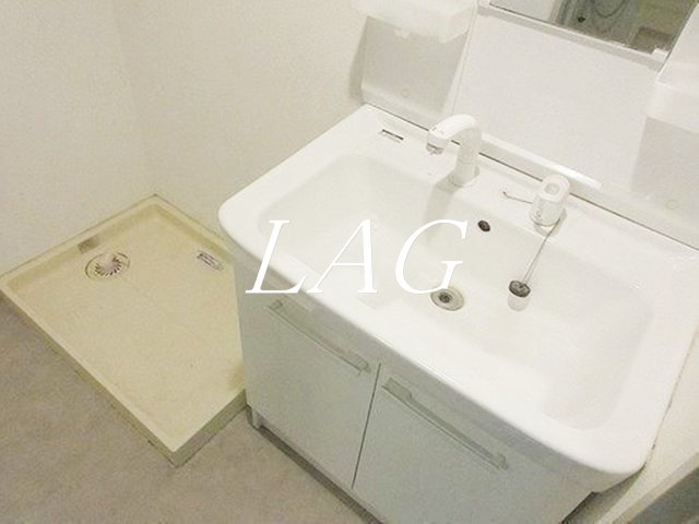 洗面設備　洗面台です。