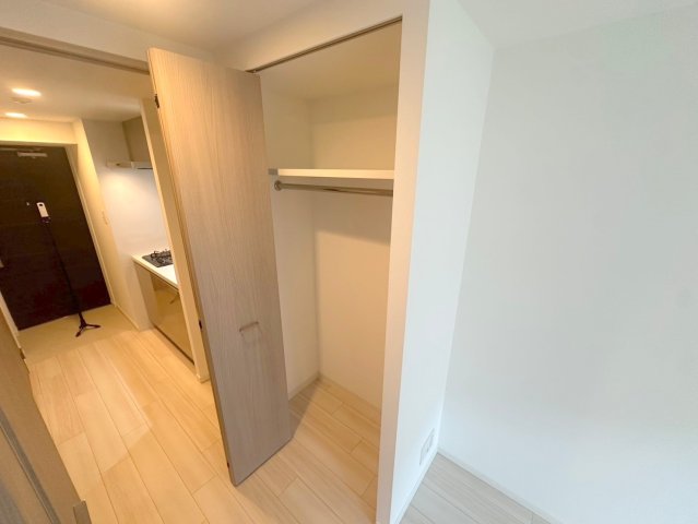 収納　しっかり収納スペースも確保。使いやすいお部屋です。