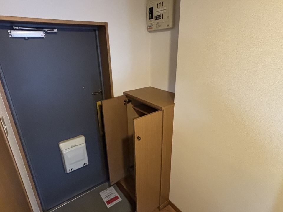 玄関　小物を飾れるシューズＢＯＸ