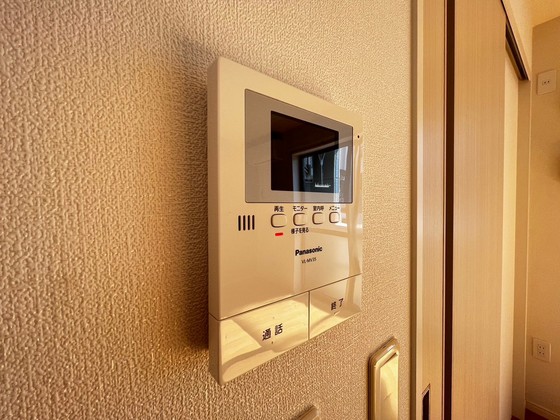 セキュリティ　※別部屋の写真です