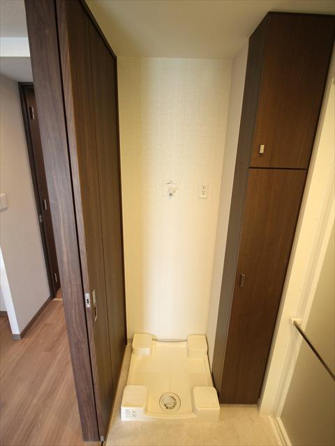その他設備　松山市南町　クレアホームズ南町　室内洗濯機置場