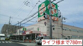 その他　ライフ様（その他）まで780m