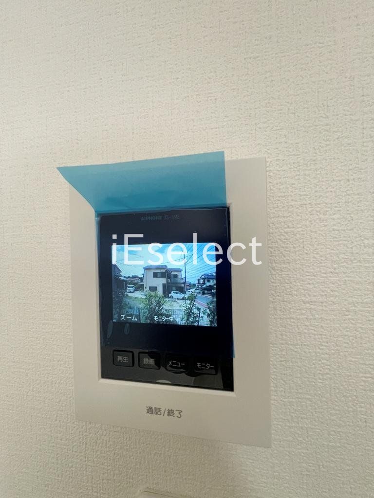 セキュリティ　モニタ付きのインターホンで来客対応も安心★