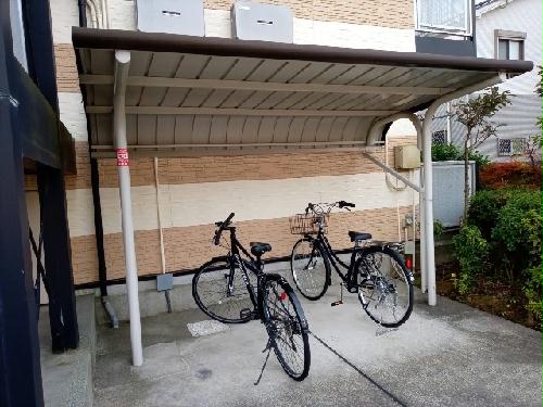 その他共有部分　駐輪場　原付＆自転車のみ駐輪可能