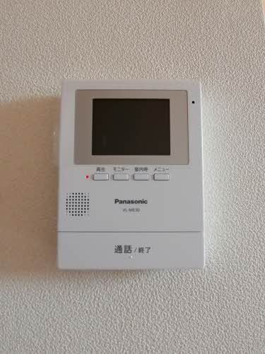 セキュリティ　モニター付き
