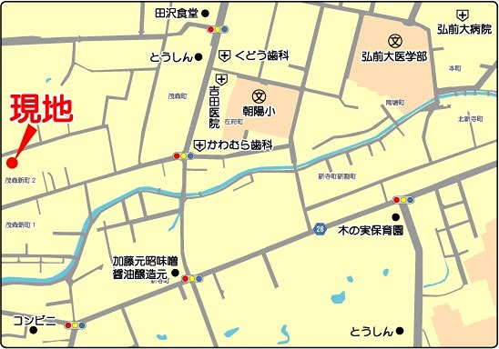 その他　現地案内図