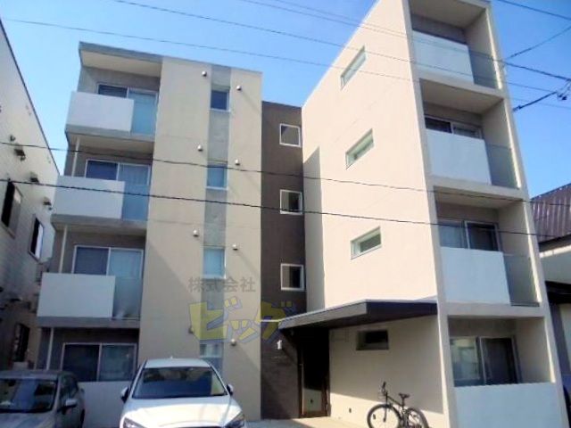 建物外観　インターネットが無料で利用可能なマンションです♪