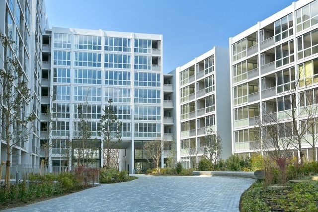 建物外観　★清水建設施工の免震構造★