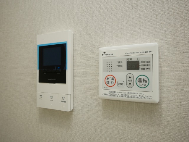 セキュリティ　モニター付きインターホンです
