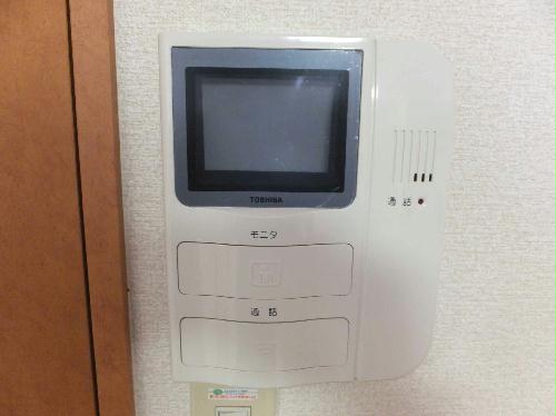 セキュリティ　モニター付きインターフォン