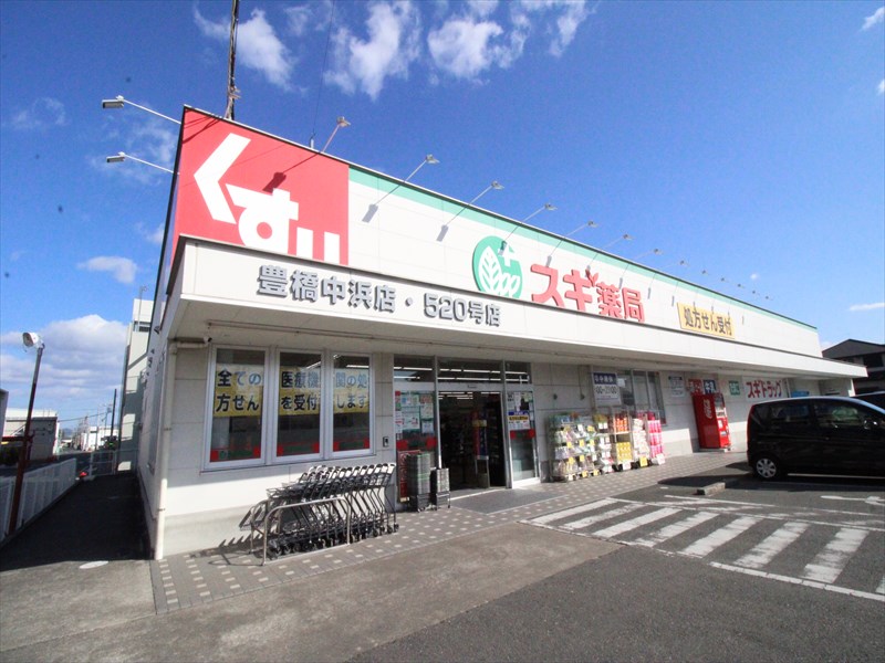 ドラックストア　スギ薬局豊橋中浜店（ドラッグストア）まで851m