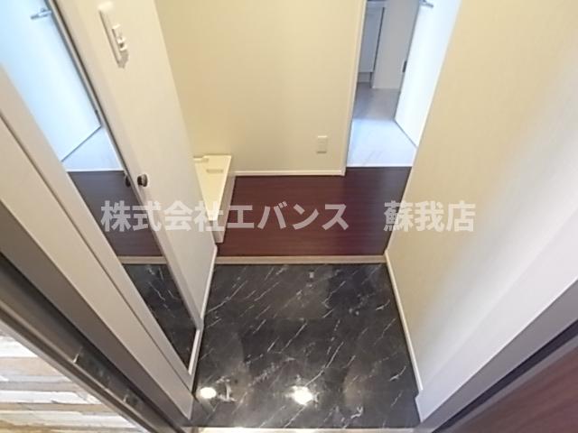 玄関　明るい玄関です
