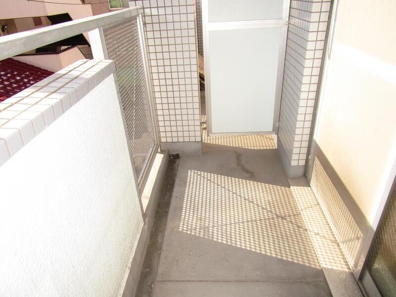 バルコニー　通風良好です。