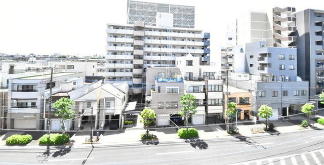 眺望　ポラール尾久　北区昭和町1