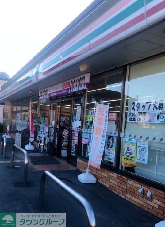 コンビニ　セブンイレブン深谷田谷店（コンビニ）まで490m