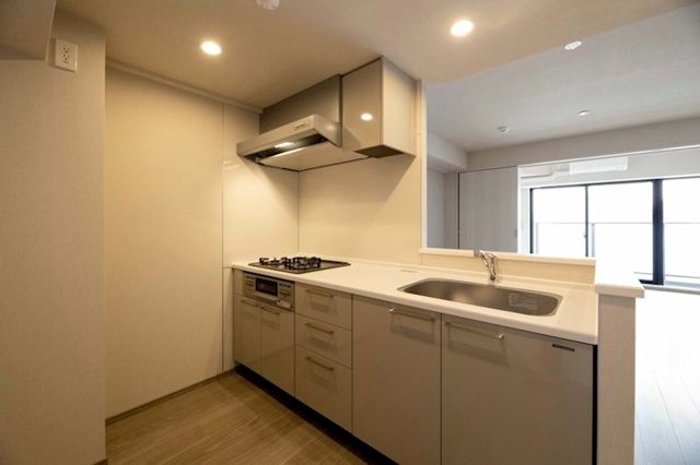 キッチン　写真は同タイプ住居です。