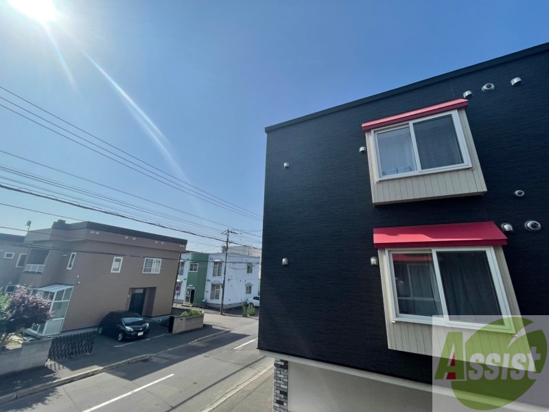 眺望　眺望はこちら。静かな住宅街という印象を受けました。