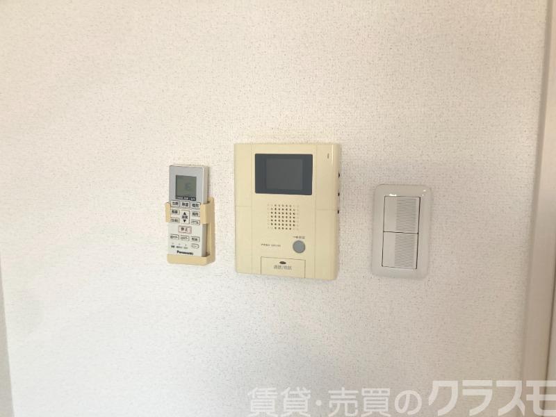 セキュリティ　来訪者が確認できるモニターホン♪
