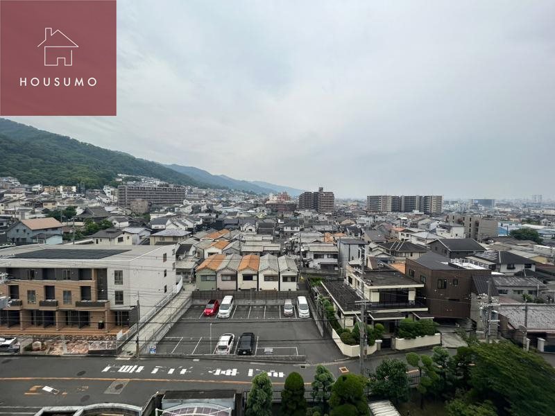 眺望　生駒山が眺めます