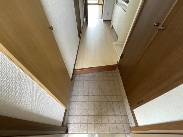 玄関　毎日通る玄関はこちらです
