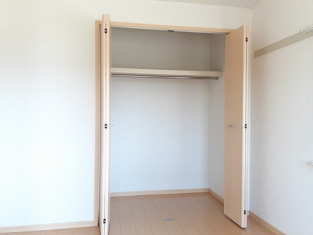 収納　大きなスペースがあり、収納には困りません