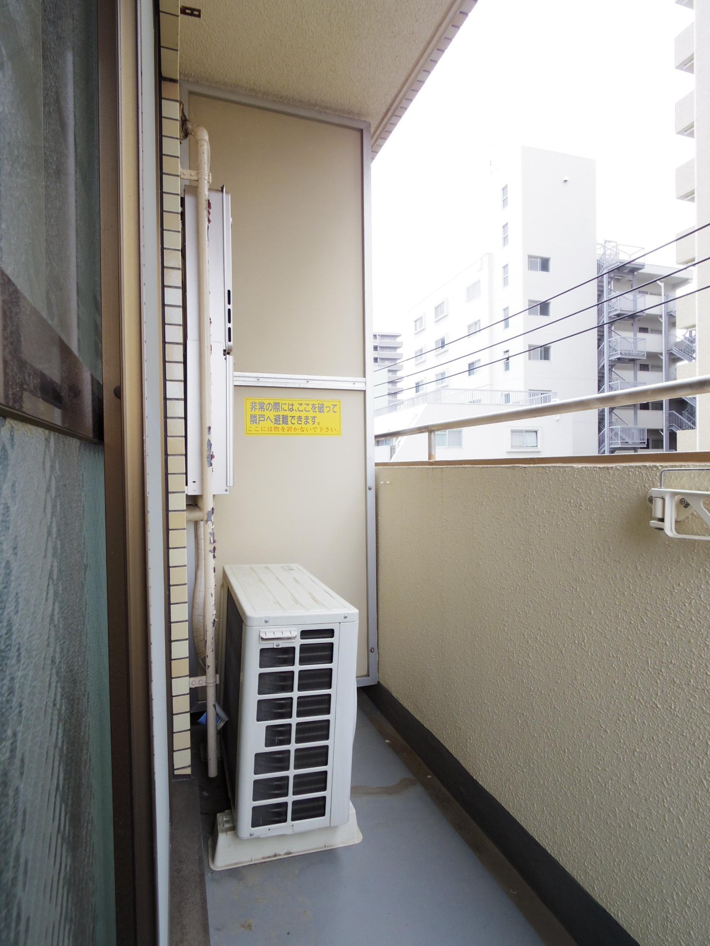 バルコニー　※他号室写真です
