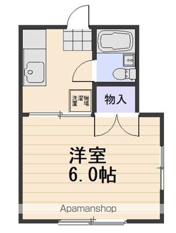 大供コーポの間取り写真